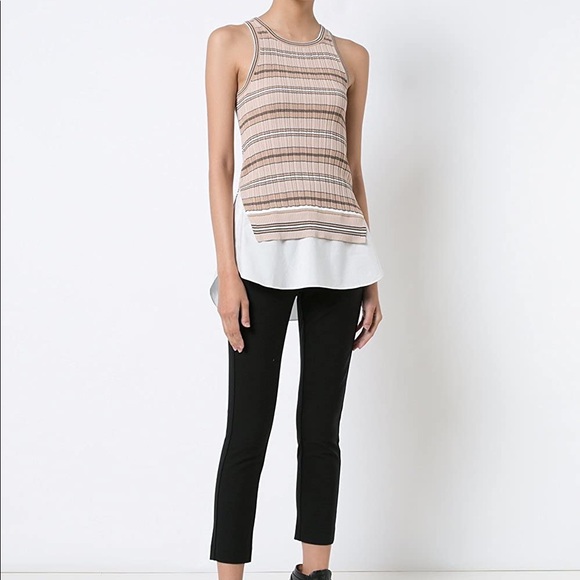 Derek Lam 10 Crosby Tank Top NWT - Picture 1 of 8
